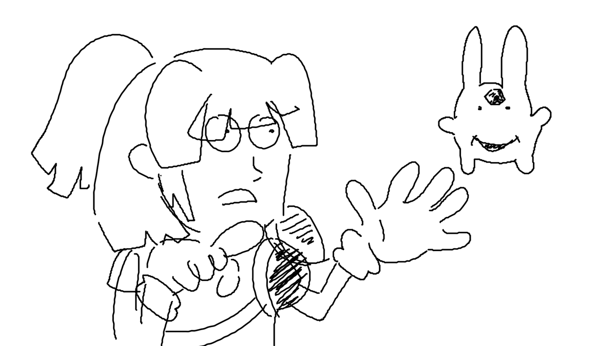 MarioToenails's tweet photo. Arle &amp; Carbuncle https://t.co/EegpIMvRuT