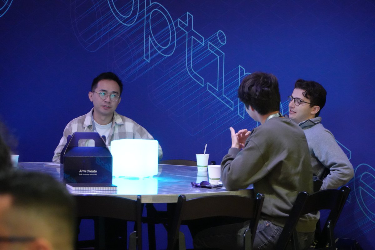 ArmSoftwareDev's tweet photo. From hands-on AI demos and technical deep dives to great conversations with the developer community, we had an incredible time at Arm Create earlier this week.
 
Thank you to everyone who joined us, and to our partners, for making it a great day of learning, building, and connecting with the community building for the future of AI.  

Until next time! 👋