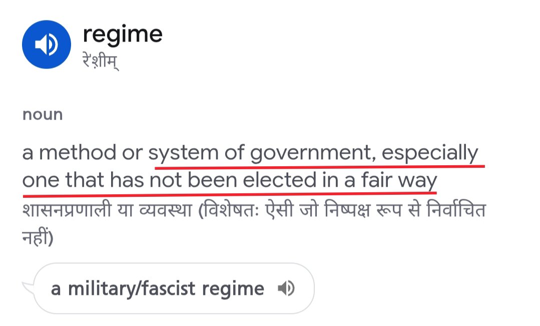 PunsterX's tweet photo. People wanted Gyanesh Kumar's resignation.

BJP shifted the narrative to ‘regime change.’

Basically, they know they're not running a government. They're running a regime. https://t.co/gu3r7GZ570