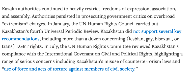 UniqueAnson's tweet photo. @Gumbarand @NavinaHeyden Actually mentioning Kazakhs is the bad comparison because you actually think Kazakh authorities don't have similar restriction on expression https://t.co/Oc2euUsoKs