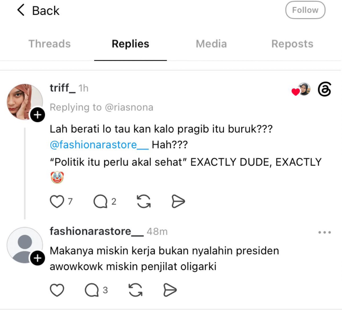 PocongGaib's tweet photo. DI TIKTOK KLARIFIKASI (3 jam lalu) 

DI SECOND ACCOUNT MASIH NIREMPATI DAN NGATAIN NETIZEN MISKIN (40 menit lalu)

 Klarifikasi cuma karena takut account nya hilang dan di geruduk netizen. Orang kek gini udah Tine deaf final Boss￼ https://t.co/BK6rJvJUGR