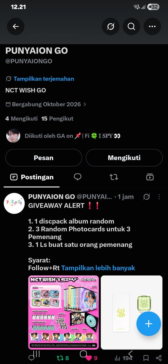 Aischu08's tweet photo. @symphoniagemina @PUNYAIONGO Semoga wishie makin sukses, banyak orang yg kenal &amp; sayang, selalu kompak. Teruslah tersenyum &amp; bahagia. Karena senyum kalian sangat berati bagi wishzen. Makasih udah terlahir jadi idol &amp; menemani hari2 kita semua. NCTzen akan selalu sayang &amp; mendukung kalian💚 https://t.co/yYvjj4CCni