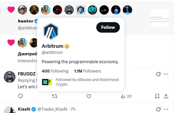 TrincoXYZ's tweet photo. With volume starting to rotate back into RH after all the https://t.co/aRPOHMhgXK and Kimchi nonsense, might be a good time to scoop up a few Robinhood gems at a discount before the crowd comes back.

Loading up on more $DUST around the $100K MC range. 

Looks like the team has a few things cooking behind the scenes.

Even @arbitrum seems to have its eyes on $DUST 

https://t.co/l9jf2uRS4g