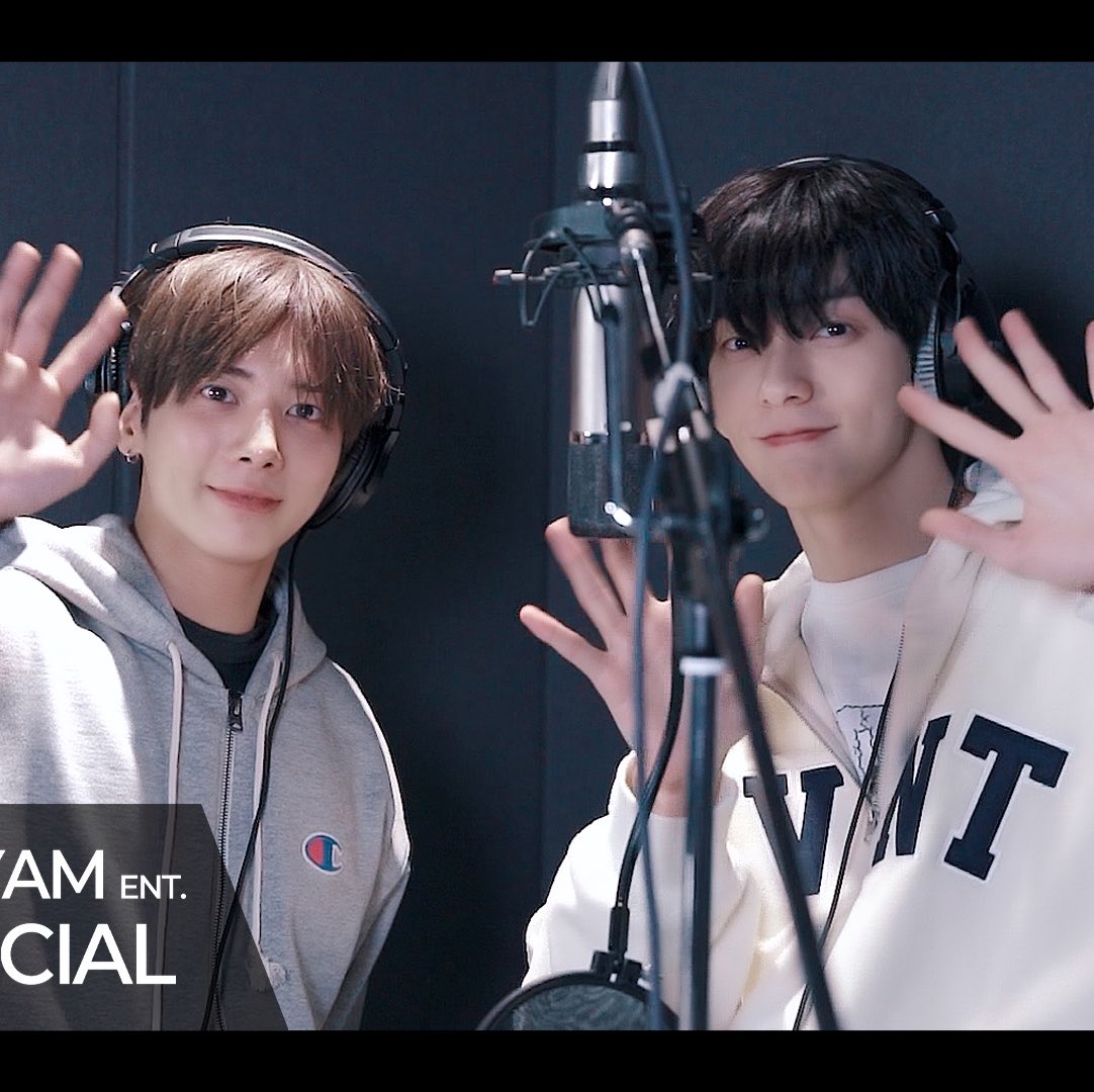 taebinfile's tweet photo. official ost together… official podcast episode together… 2026 made sure the trustiez drought is over https://t.co/8USMoKbcmJ