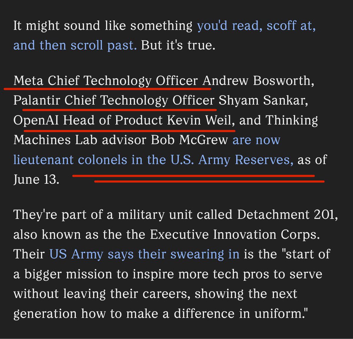 420joke's tweet photo. Nah. Rest assured that every single one of these companies- Google, Anthropic, OpenAI, and xAI- are working very closely with the NSA, FBI, CYBERCOM, etc. to make sure these models don’t give away the family jewels https://t.co/Bvh0xOZ3ZA