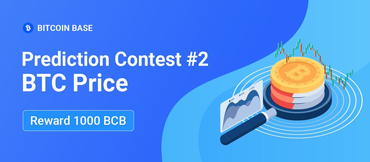bitcoinbcb's tweet photo. BTC Price Prediction Contest #2🏆
👉https://t.co/ajvaW6P8Rx

🥇Top 1: 100 BCB
🥈Top 2: 75 BCB
🥉Top 3: 50 BCB
🔥Top 4-10: 25 BCB
🔥Top 11-50: 15 BCB https://t.co/w08z5pFwyS