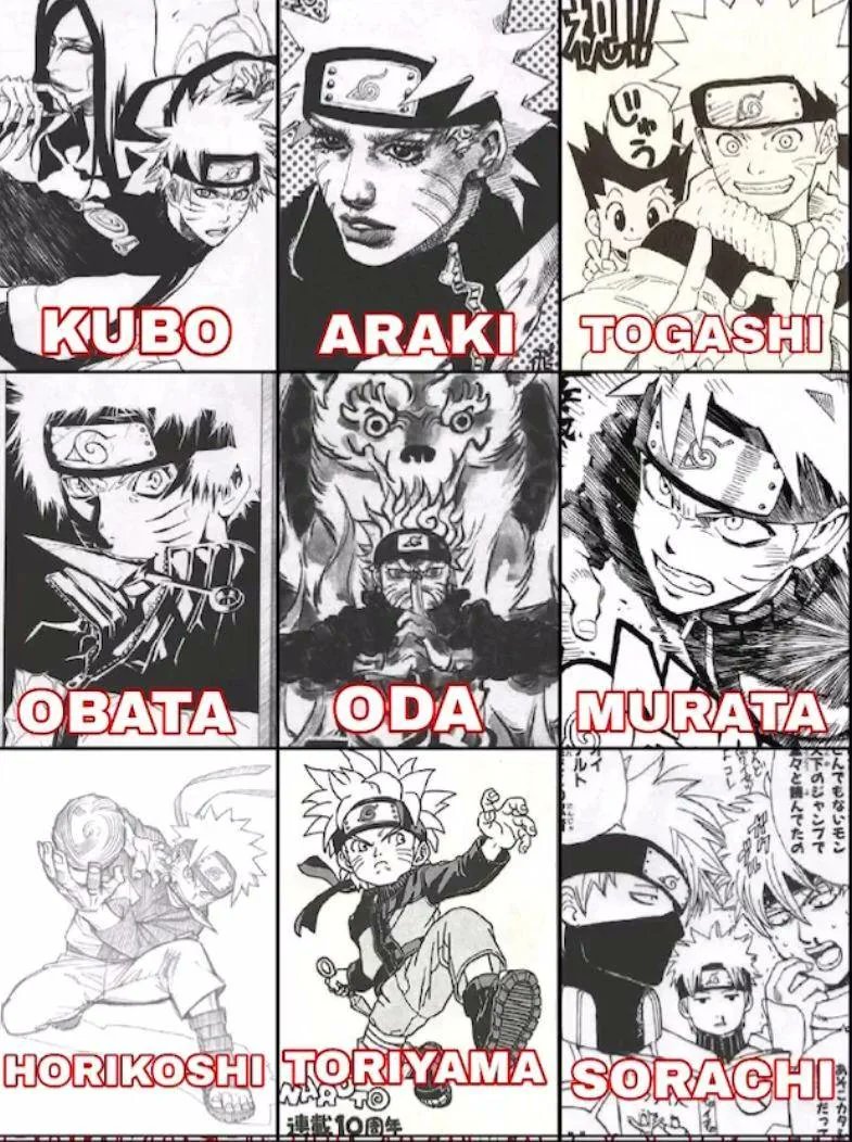 ImjJarnail's tweet photo. Who drew Naruto the best? https://t.co/gw5VEWruIz