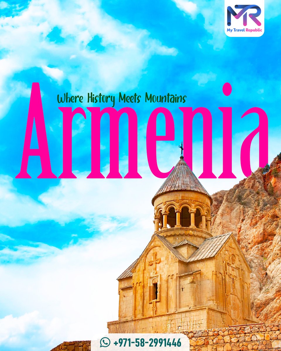 pelondani90's tweet photo. Armenia awaits: ancient monasteries, majestic mountains, Lake Sevan and Yerevan’s rich culture. Includes flights, 3-night luxury stay, breakfast, transfers, guided tours and travel insurance. From AED 2, 799 per person. https://t.co/RLZW4Gzv9p