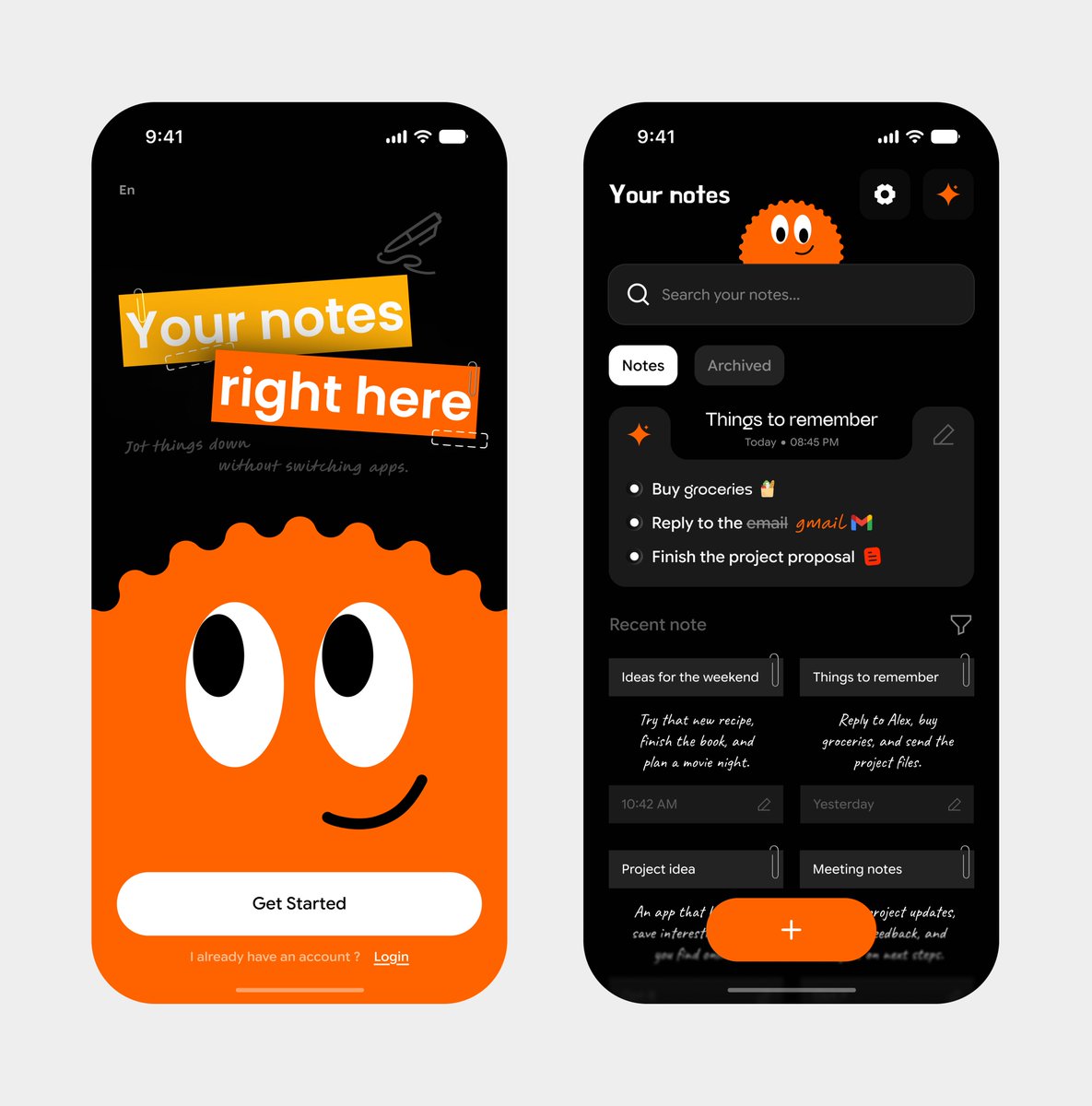 HelloDottaa's tweet photo. Minimal Note-Taking App Design https://t.co/u9tJFumiAf