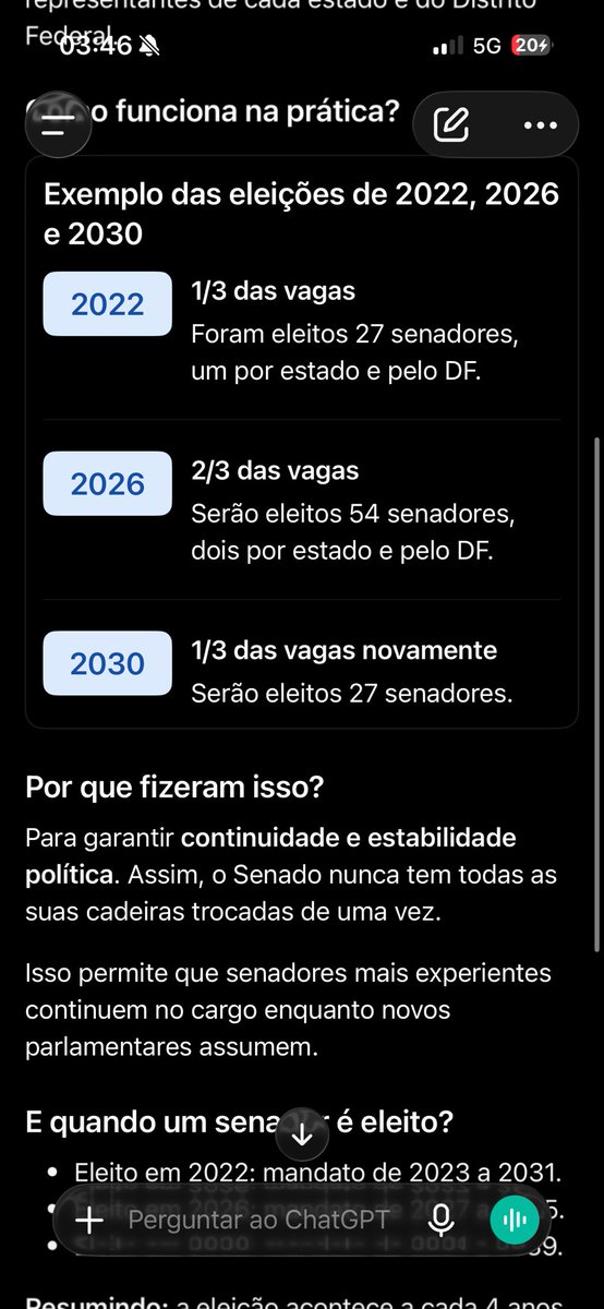 bandejatips's tweet photo. @pedroocanton @gblrtr @HitLipe @btbbonvivant Pedrão, ela não quer mudar nada, JÁ É ASSIM A VIDA TODA, bastava uma simples pesquisa… vou repetir, tem eleição de 4/4 anos para RENOVAR o Senado, mas o mandato de senador é 8 anos. Te ajudei aqui nos prints: https://t.co/5kC06BtKJS