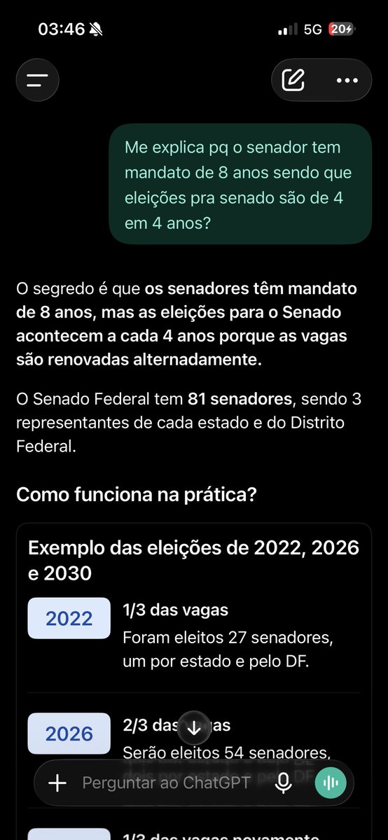 bandejatips's tweet photo. @pedroocanton @gblrtr @HitLipe @btbbonvivant Pedrão, ela não quer mudar nada, JÁ É ASSIM A VIDA TODA, bastava uma simples pesquisa… vou repetir, tem eleição de 4/4 anos para RENOVAR o Senado, mas o mandato de senador é 8 anos. Te ajudei aqui nos prints: https://t.co/5kC06BtKJS