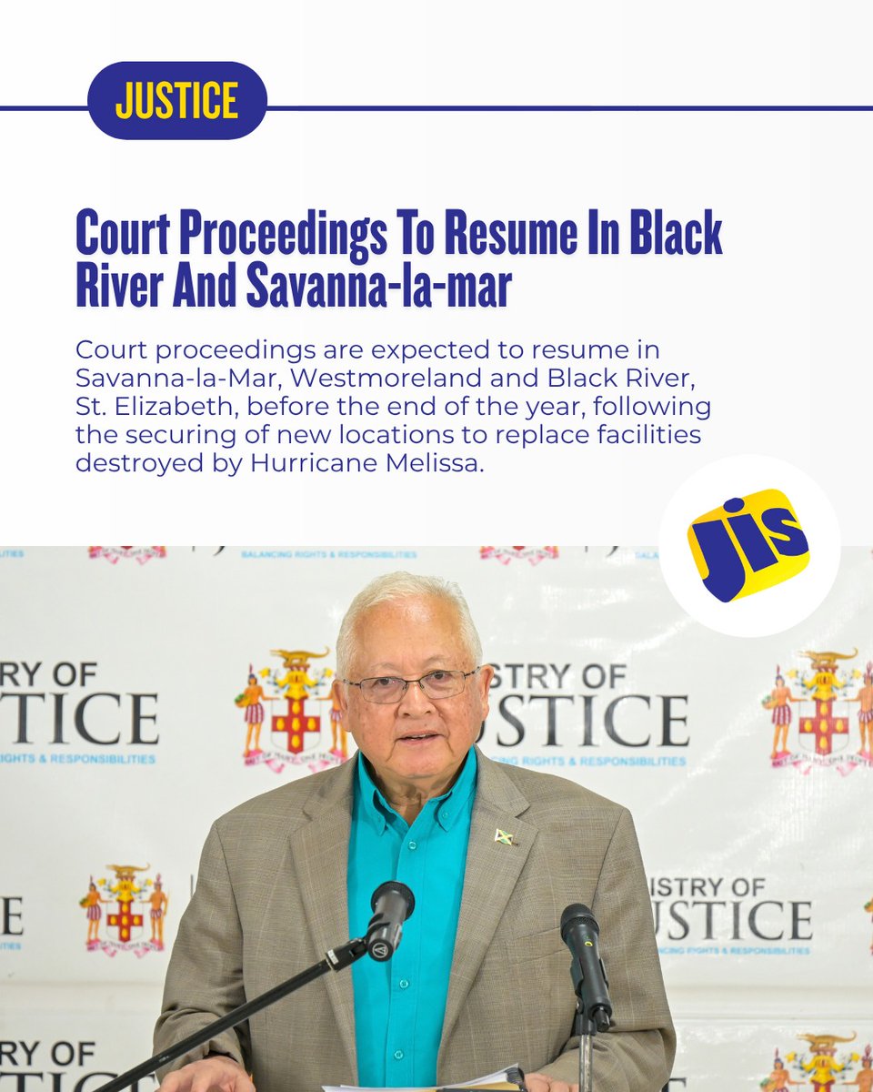 pattersonblz's tweet photo. Justice and Constitutional Affairs Minister Delroy Chuck said a lease has been signed for the Savanna-la-Mar Court, which is being fitted out to accommodate Westmoreland staff. Court operations are expected to begin there soon. https://t.co/lWn5e38ESv