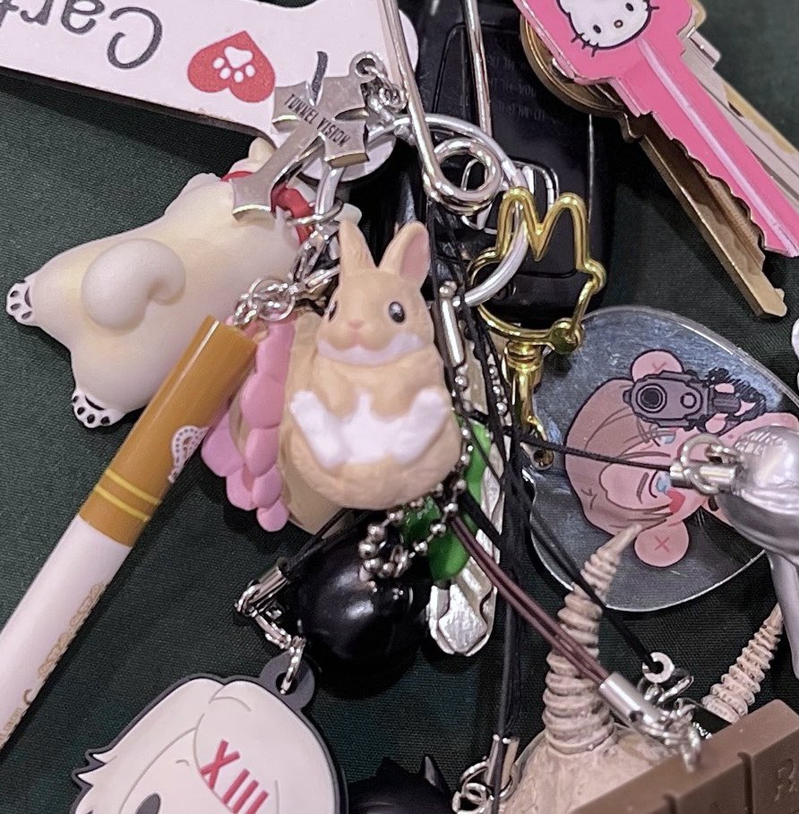 birf__'s tweet photo. ALSO manifested the hell out of that keychain, not only did I spot it at a con right after using it as a reference, I pulled the exact one https://t.co/DSv18mAcmC