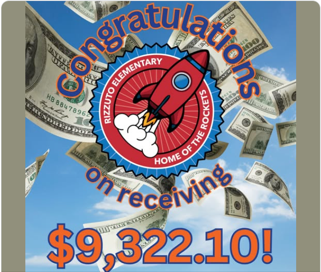 RIZZUTOELEM's tweet photo. Thank you La Porte Education Foundation! We are so thankful for you!  You made a tremedous difference on our campus today! #RZERockets #MissionPossible #LPLegacy @lpisd https://t.co/2LTdmnOMPF