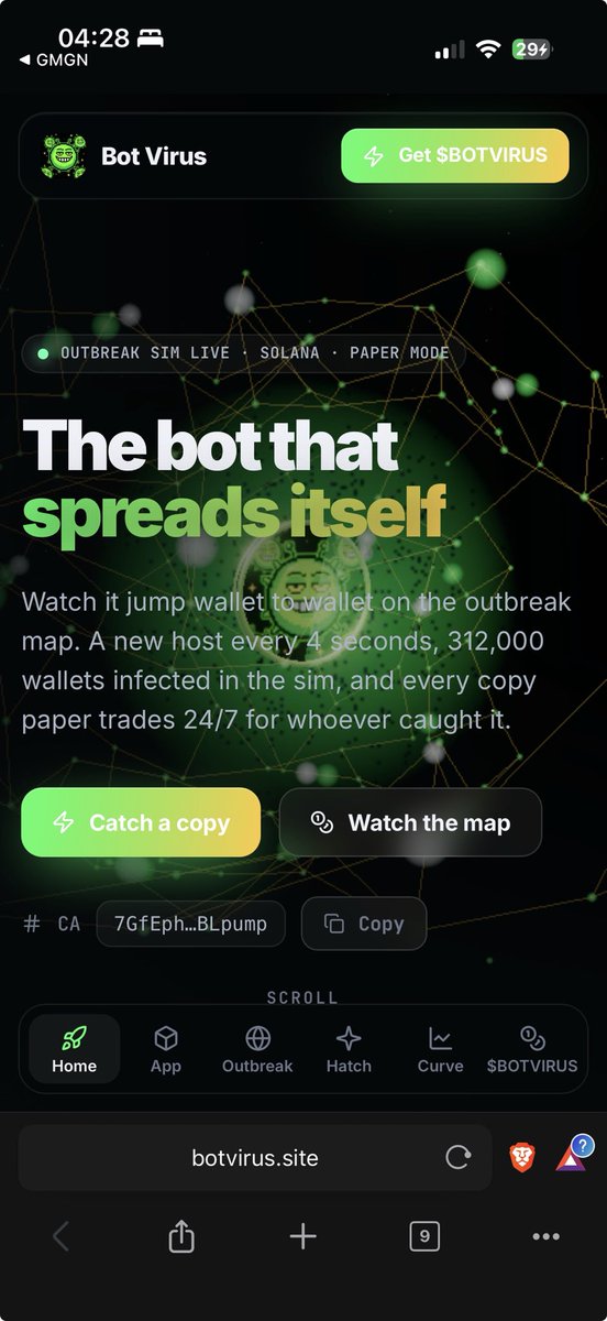bortnytskyi_o's tweet photo. Dham bro. I’m not gonna even comment it. 

#botvirus - 7GfEphPBG1HTUJ8N6kcPgN4nLhaGXHiPogCDfNBLpump

@BotVirusSOL next time - buy some cool ai agent which creates for u a good website 

#pumpfun #solana https://t.co/vu3Yjzfbh5