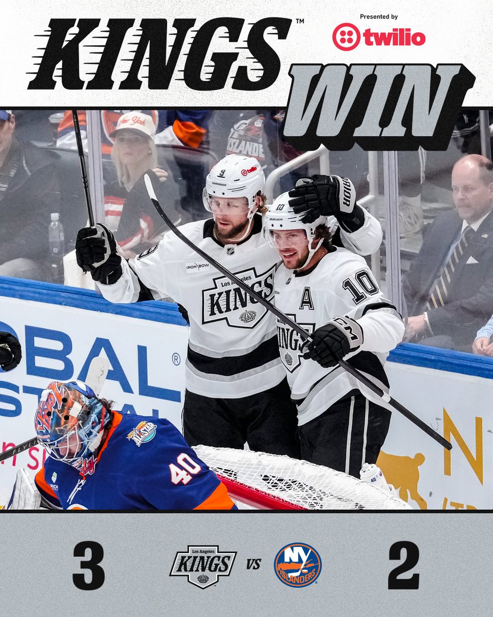 LAKings's tweet photo. ‼️ KINGS DUB ‼️

@twilio https://t.co/eAoJhmeACM