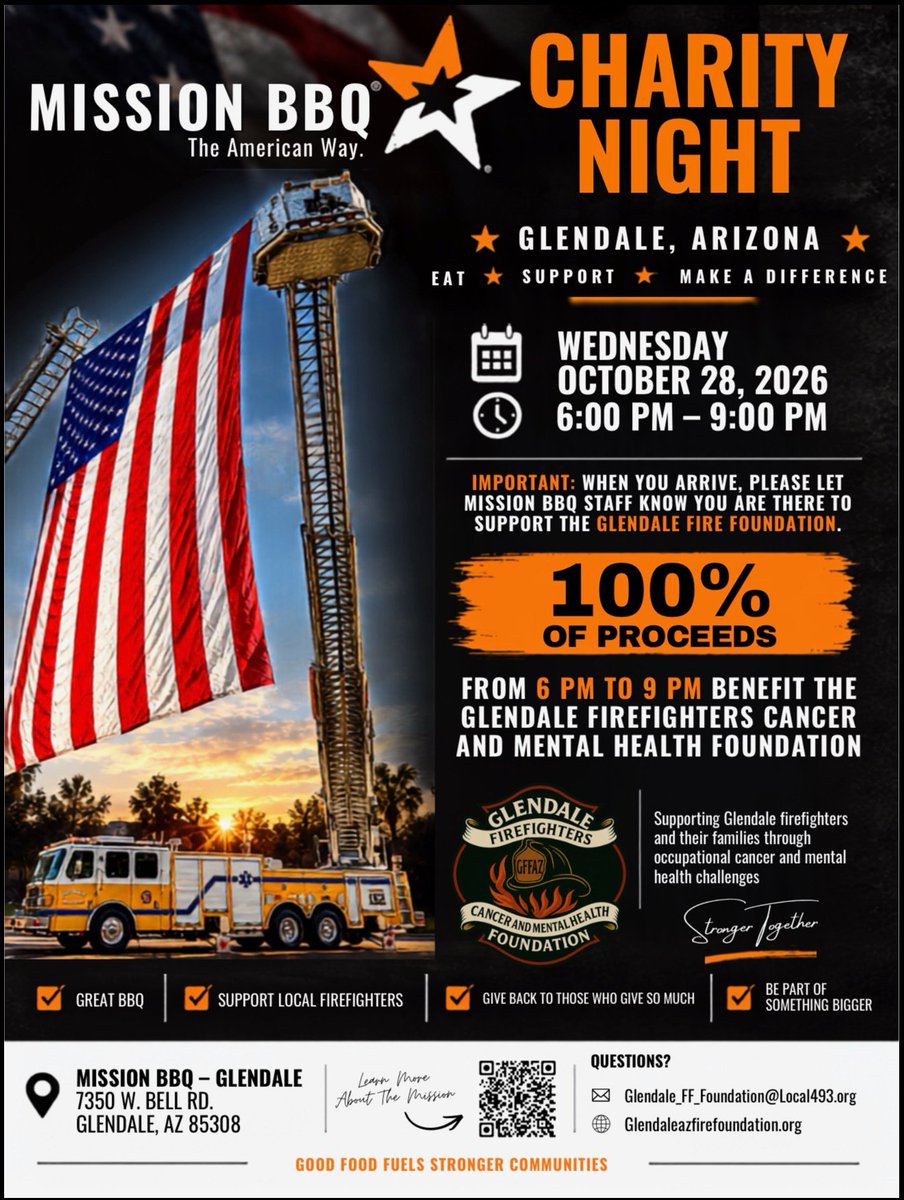 GlendaleFOP12's tweet photo. Good food great cause 👇🏽 https://t.co/qnsYQJqjYk