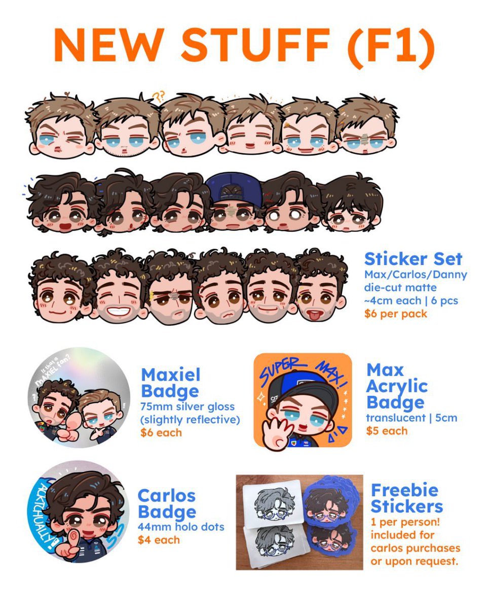 dividedfor's tweet photo. [🇲🇾MY GO] futazuki's '26 doumini (f1 fanmerch) by @futazuki 

💰RM13~RM38  
📆~ 30 Oct, 6pm    
✅ No second payment

➡️ https://t.co/uYaoY4ONke

#dividedforGO https://t.co/SInAPNZnWW