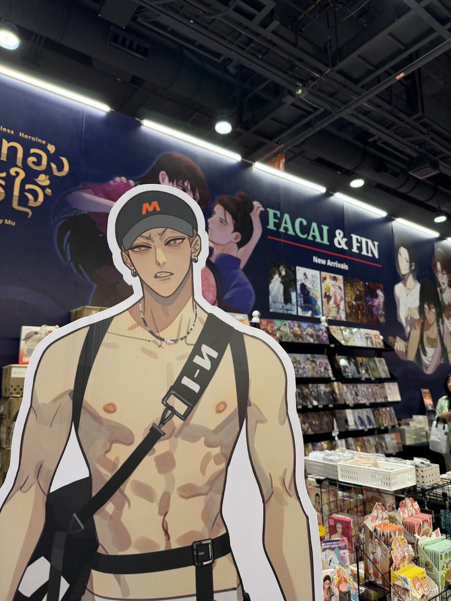 FinPublishing's tweet photo. สุดหล่อมาแล้ววว~

ฟิน & ฟาไฉ บูธ M42 ขอยินดีต้อนรับนักอ่านทุกท่านสู่ ‘งานมหกรรมหนังสือระดับชาติครั้งที่ 31’ ✨

✅หนังสือออกใหม่เข้าครบทุกเล่มพร้อมจำหน่าย
✅โซนจุ่มมหัศจรรย์และของพรีเมียมแบบจัดเต็ม
✅หนังสือลดราคาอีกเพียบ!
📚รายชื่อหนังสือและสินค้าที่นำมาจำหน่าย : https://t.co/WxMGrc4L7b

แล้วอย่าลืมมาพบกันนะคะ 😘📚🛒💸

◠ྀིྀི◠◠◠◠◠◠◠ ꒰ 🌟 ꒱ ◠◠◠◠◠◠◠◠ྀིྀི 

Facai & FIN บูธ M42
ᯓ📒งานมหกรรมหนังสือระดับชาติครั้งที่ 31📒ᯓ
🗓️วันที่ 23 ตุลาคม - 1 พฤศจิกายน 2569 | เวลา 10.00 - 21.00 น.
📍ศูนย์การประชุมแห่งชาติสิริกิตติ์ ชั้น LG ฮอลล์ 5-7

#งานหนังสือ69 #ThaiBookFair2026