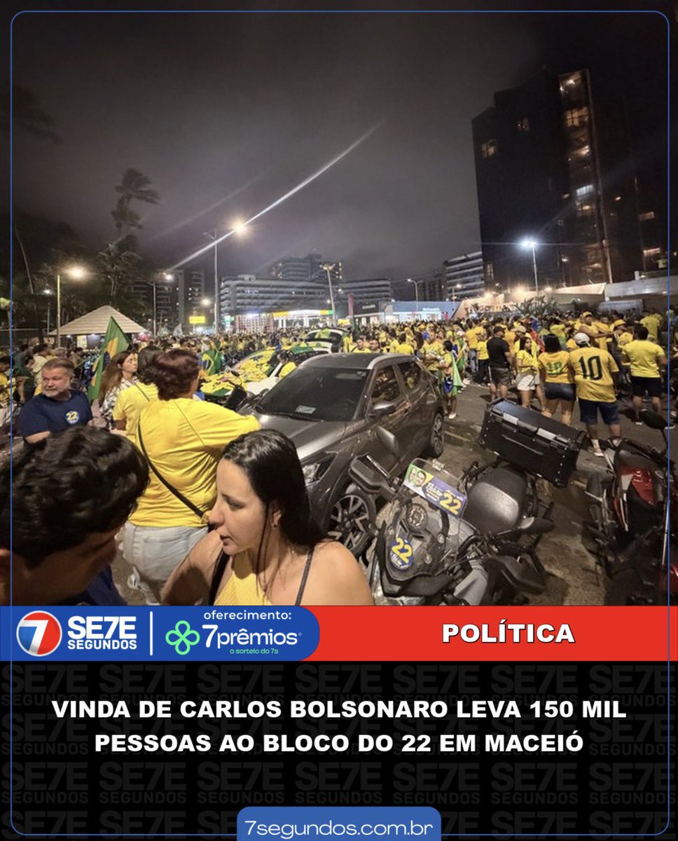 CarlosBolsonaro's tweet photo. Deixo um gigantesco abraço ao organizador e meu amigo recém eleito deputado estadual, @tocomleonardo ! Um abraço que não cabe no mundo,  em Maceió e todo estado de Alagoas! 
Milhares de pessoas, mais uma vez relembrando o Presidente @jairbolsonaro , exigindo justiça e lutando por um Brasil melhor! Até breve, povo maravilhoso!
Presidente @FlavioBolsonaro 2️⃣2️⃣