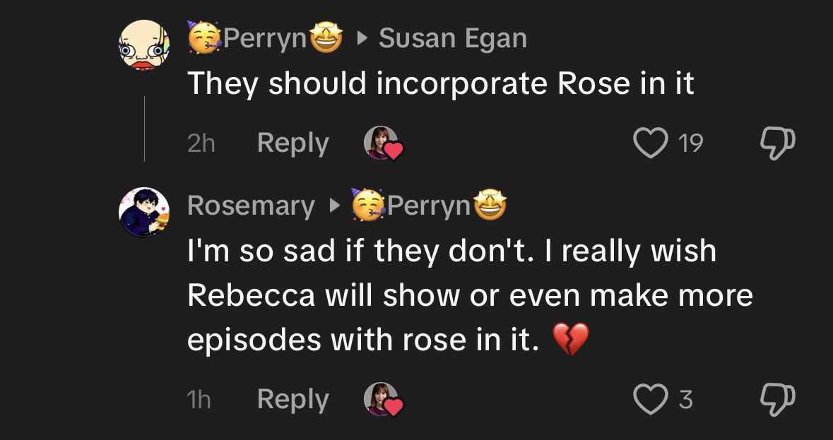 pearlsduckling's tweet photo. also she liked these comments i'm TICKLED pink 😭😭😭😭 https://t.co/4Ln68rH5gj