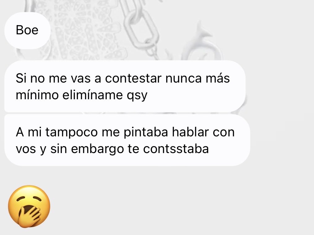 sophiagg444's tweet photo. que cosa tan de manual que cuando le lastimas el ego a un chabon siempre va a tratar de dar vuelta la situación para que quede como que la rechazada sos vos, basta gordo tenes 23 años, a laburar no a llorar https://t.co/rRz7zwyUfu