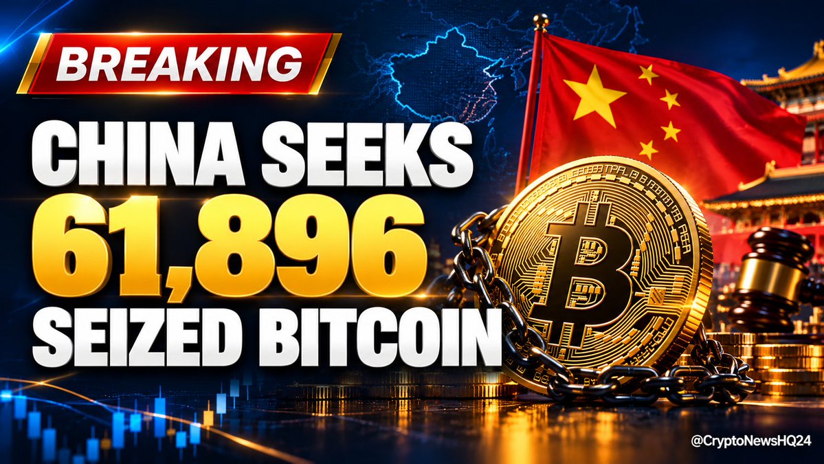 CryptoNewsHQ24's tweet photo. China wants its bitcoin back.

Tianjin prosecutors are seeking to confiscate 61,896 BTC (~$5.1B) seized in the UK from fraudster Zhimin Qian.

Over 102,000 investors lost money in the scheme. The court fight in London is still going.

Who should get the coins? 👇 https://t.co/ckPjHrAmxz