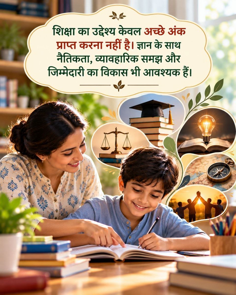official_chhavi's tweet photo. #HolisticDevelopment
Parenting Tips
Sant Shri Asharamji Bapu emphasizes the importance of values in life. Loving guidance and consistent boundaries help children develop confidence, responsibility, sound judgment, and respect for others. https://t.co/d7qCff7e0l