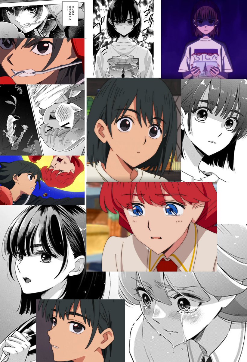 makgeolliyuzu's tweet photo. sayonara lara - anime vs manga.

We're in good hands, saburouta's style is beautiful https://t.co/iblQ0qweVQ
