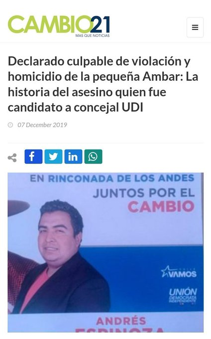 FuckCheckCL's tweet photo. Capaz que este energúmeno esté entre los violadores y abusadores de menores liberados por Kast: https://t.co/p8v4d1I5Rf