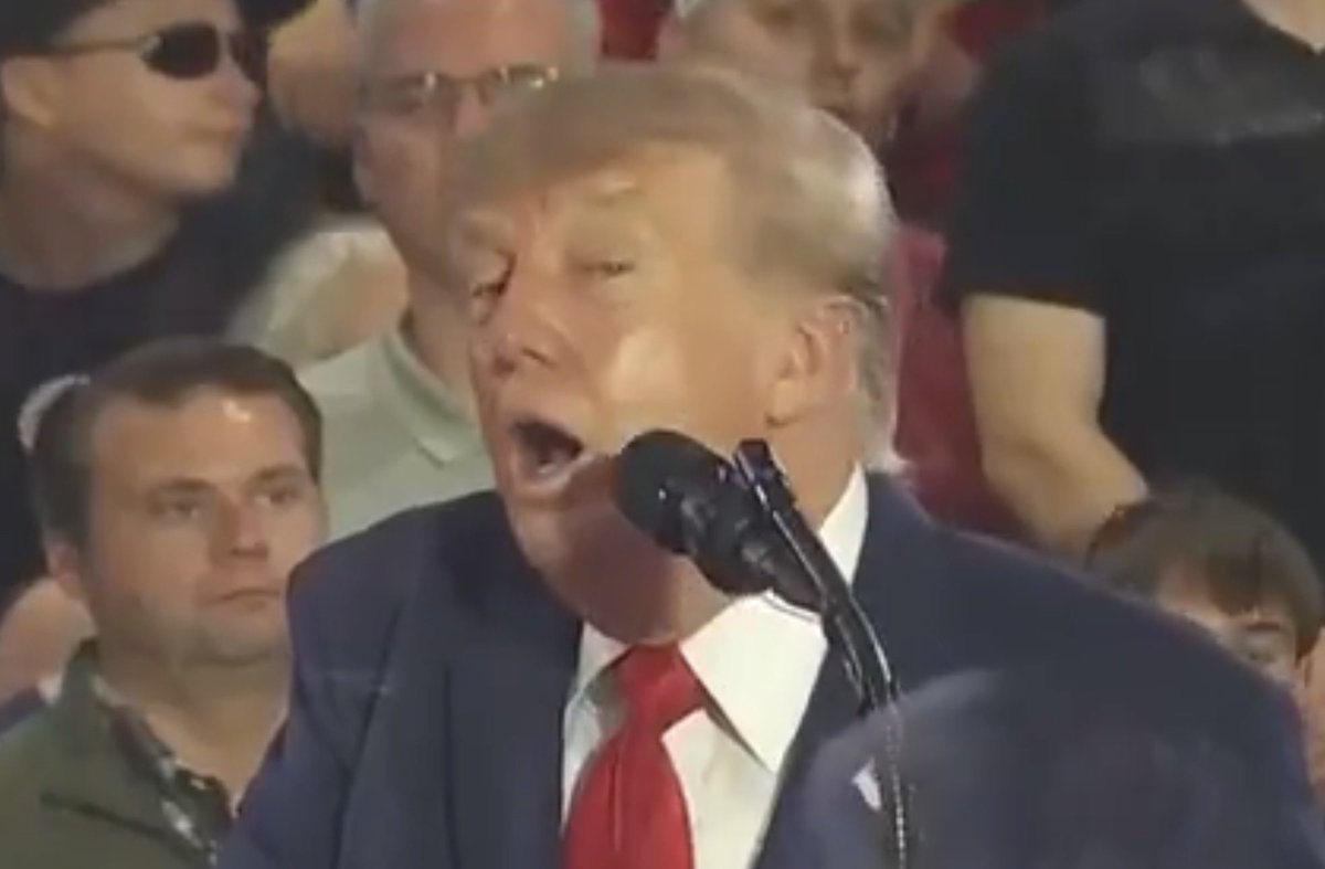 JoJoFromJerz's tweet photo. Hey MAGA, come and get yer boy. He’s cooked. 😂 https://t.co/oU0IMq8UXb