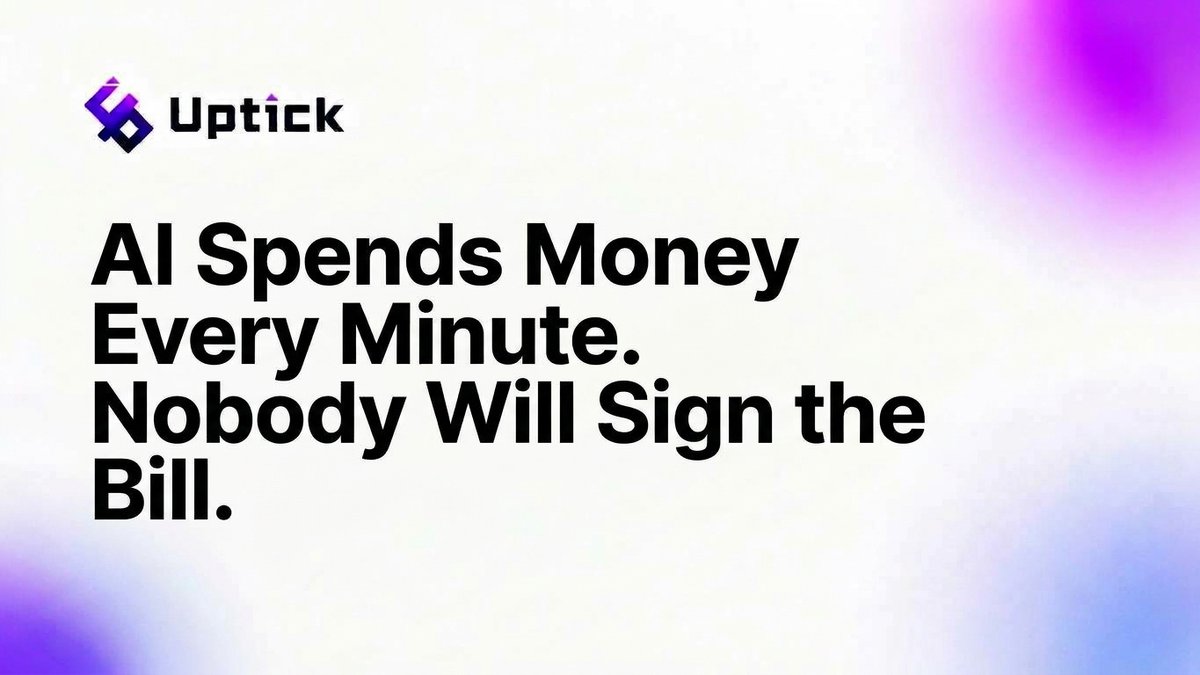 uptickproject's tweet photo. AI spends money every minute. Nobody will sign the bill. 🧾

Aperture — Uptick's token ledger layer — makes every AI charge something a third party can recompute.

🔹 AI billing is hard not because math is slow, but because nobody vouches the math is right
🔹 Prices collapsed (~12% of 2023) while total spend climbs — "we did the math" proves nothing
🔹 3 jobs: Count it (hash chain) · Prove it (double-entry) · Settle it (line-by-line vs vendor bill)
🔹 Evidence grade is physically unwritable: none / synthetic / live
🔹 Fingerprints periodically notarized on Uptick Chain

A ledger exists to turn "I trust you" into "you can be checked." 📖 
👉 https://t.co/jcI2y3VPoG 

#AI #Billing #BotEconomy #Uptick #Infrastructure