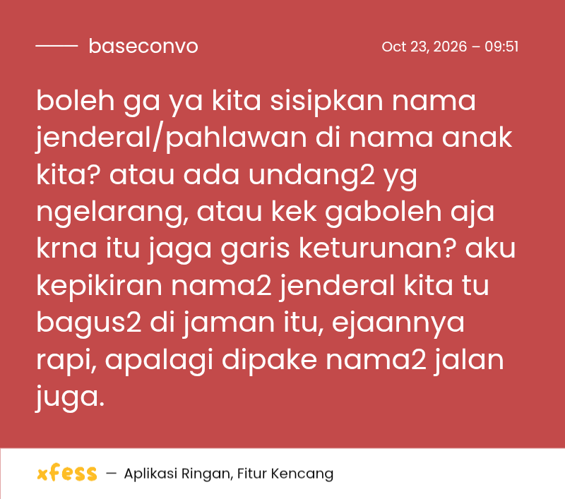 baseconvo's tweet photo. 🤍 just ask, insight nya gais. kl boleh, nama2 jenderal apa ya yg bgus dan ejaannya rapi https://t.co/sMrxEvWXfI