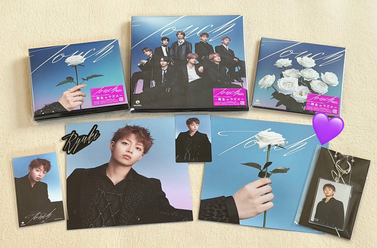 mz__05's tweet photo. MAZZEL 5th single「Touch」届いたよ〜！！！ https://t.co/7UanaXVbsE