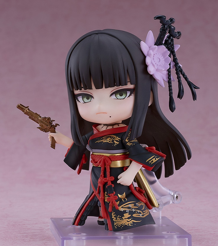 SQEX_eSTORE's tweet photo. 『ファイナルファンタジーXIV』より、「ヨツユ」がねんどろいどになって登場！「微笑み顔」「嘲笑顔」「不快顔」の表情パーツや、「キセル」「銃」などのオプションパーツが付属します。#FF14
https://t.co/mJgb8AeVhL https://t.co/hgTmrE57nm