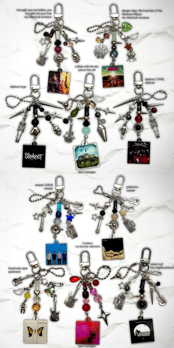 zeroroentgen's tweet photo. your music taste is now an accessory!

music-themed keychains/bag charms, also available for custom orders!

go get yours here <3
shopee: zeroroentgen
link 👉 https://t.co/PAV3w5RG5T https://t.co/hH6al2Sfsj