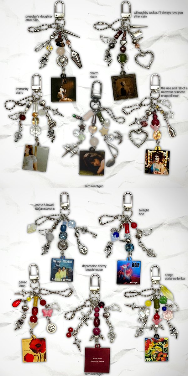 zeroroentgen's tweet photo. your music taste is now an accessory!

music-themed keychains/bag charms, also available for custom orders!

go get yours here <3
shopee: zeroroentgen
link 👉 https://t.co/PAV3w5RG5T https://t.co/hH6al2Sfsj