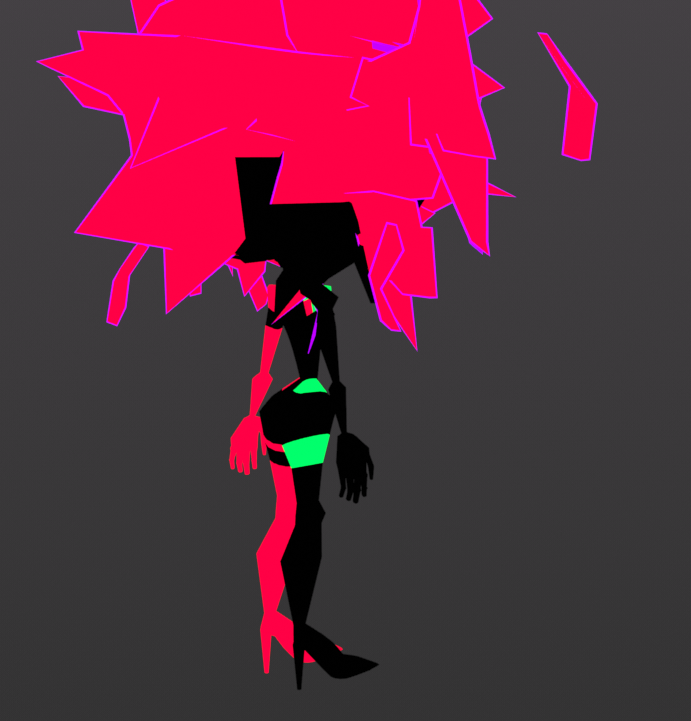 IuckyHD's tweet photo. quick capri blender practice stuff  

such a good character design

#CyberpunkEdgerunners2  #blender https://t.co/sXiNqP74QT