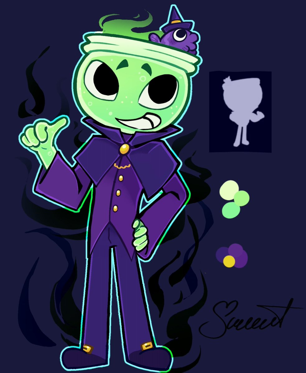 raspberryzz77's tweet photo. an attempt to predict the halloween skin on the Finn 👻 #dandysworld #HappyHalloween https://t.co/hk8O1qwa9F