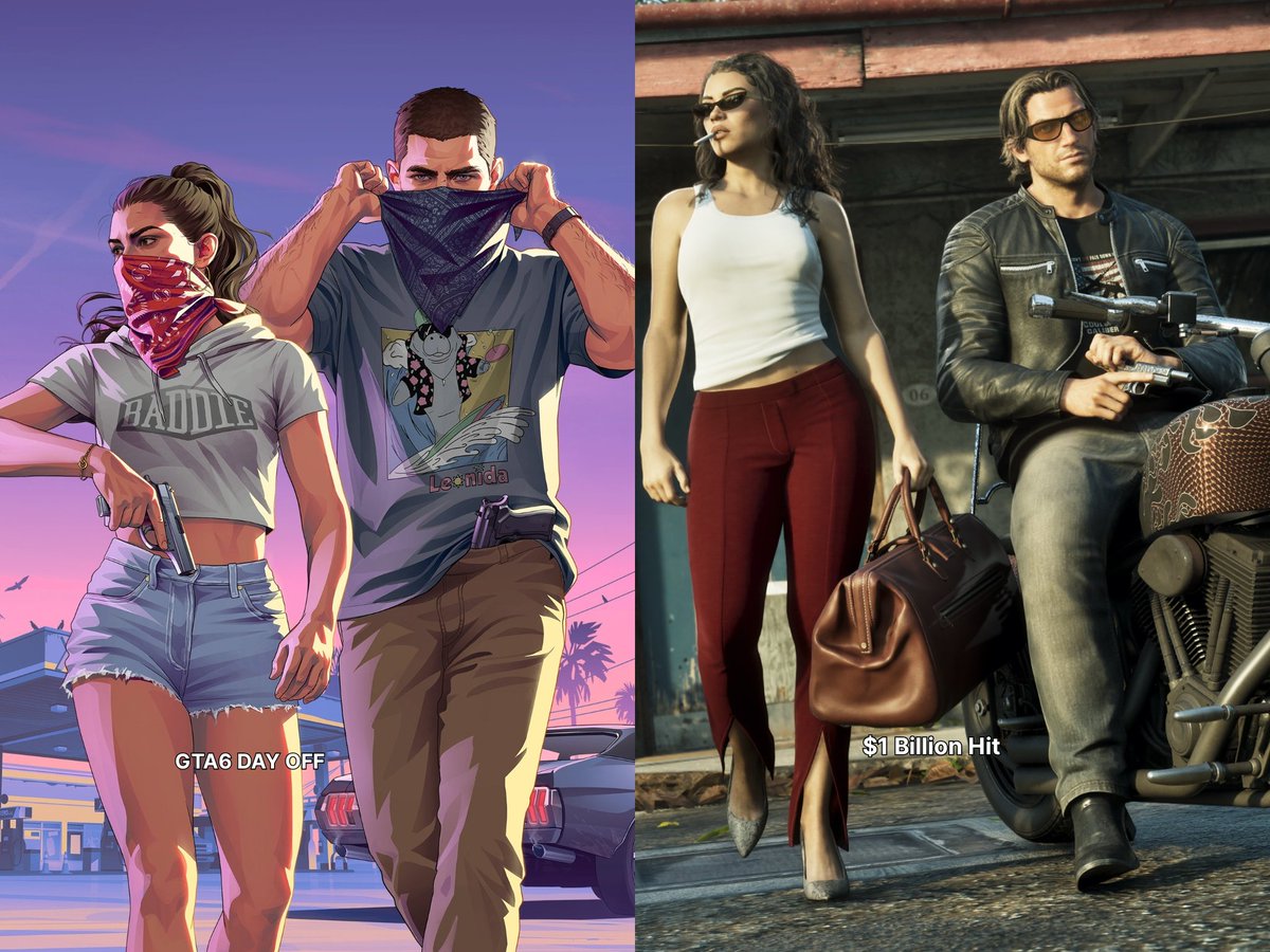 ProfeshTalk's tweet photo. GTA 6 JUST KILLED THE ECONOMY
1.5 MILLION PEOPLE CALLED IN SICK https://t.co/wvTcmGa58R