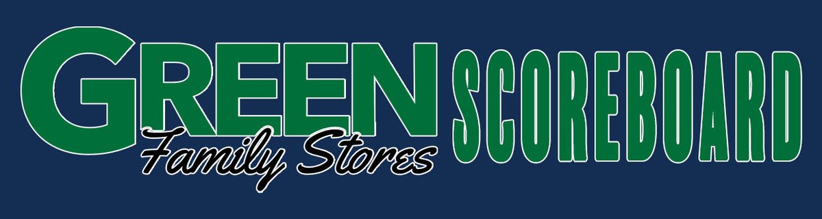 Channel1450com's tweet photo. A Thursday night of volleyball on the Green Family Stores Scoreboard https://t.co/uZ9DTfwCwP