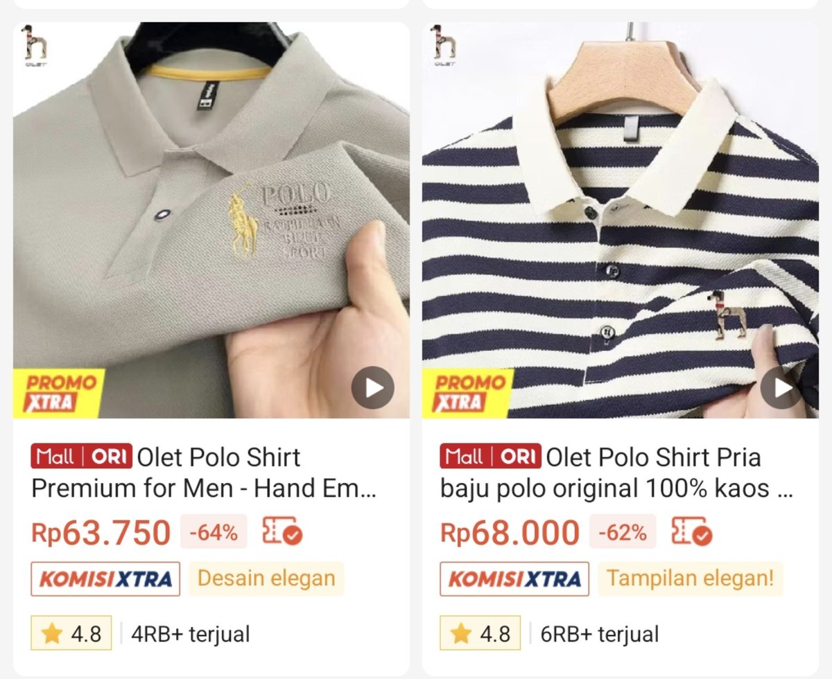 intoyours_'s tweet photo. cowok pake polo shirt tuh punya vibes rapi, dewasa, tapi tetep casual yang susah dijelasin. apalagi nemu model stripe sebagus ini dengan harga segini??😭 https://t.co/3K8kOsZnyq