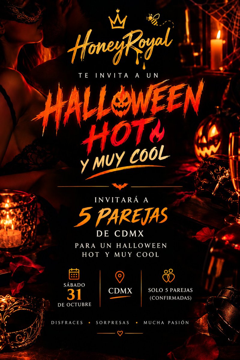 Honeyroyalmx's tweet photo. Obvi, #Honeyroyal &amp; #Pussycat debe tener su propia #fiesta de #halloween 🎃 🍫 sólo #CDMX 

5 parejas 👫 
Juegos cool 🎯♥️♠️
Drinks &amp; music

¿Quién quiere acudir? https://t.co/SzxjajOBZV