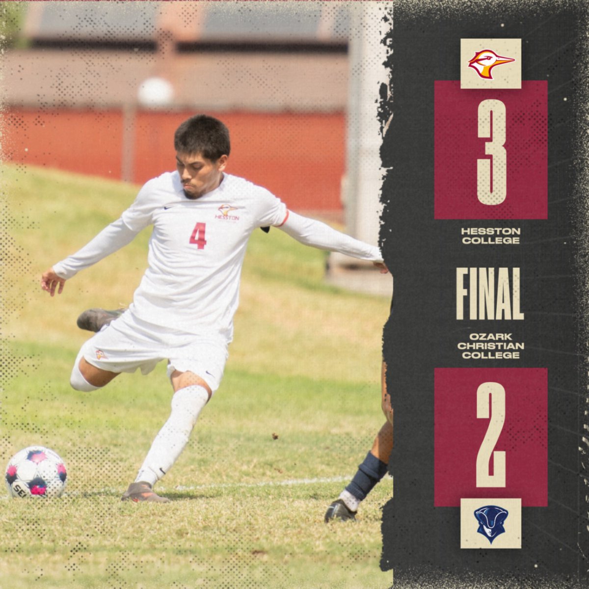 GoLarks's tweet photo. Lark Men’s Soccer battled past Ozark Christian College 3-2! Alex Radu scored twice, while Jaiden Trevelyan added a goal. Santi Llanos, Paul Torres and Saul Pineda each recorded an assist.

Next up: Southwestern College Tuesday, Oct. 27 at 5 p.m. in Winfield, Kan. https://t.co/h2GMAArkdD