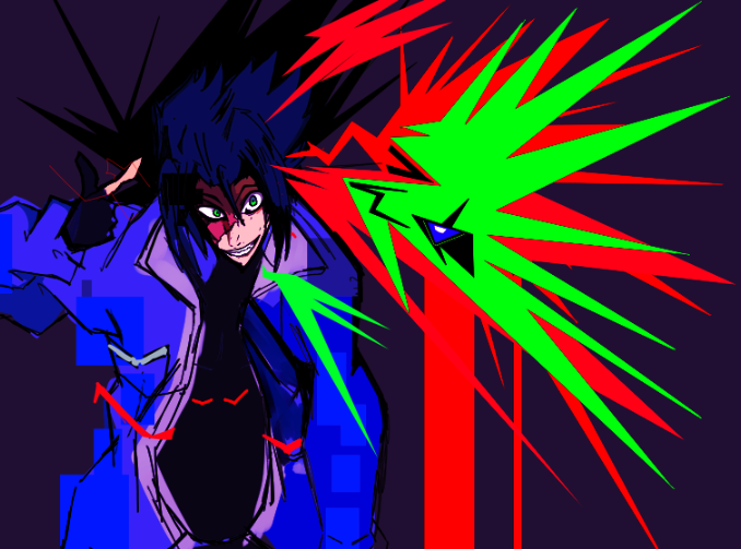 WisdomEelArt's tweet photo. i think im cooking  (WIP) #Edgerunners2 https://t.co/ycc2VvRXwu