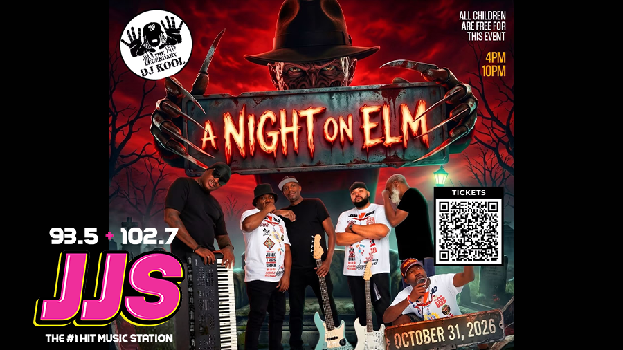 JJSradio's tweet photo. Win tickets to "A Night on Elm," Halloween night at Elmwood Park, featuring Junkyard Band, DJ Kool, DJ Cleve, and DJ Benjamminit! Open 93.5/102.7 JJS on the free iHeartRadio app, tap the Talkback mic, and tell us why YOU should be at the show! 🎃
https://t.co/LSAhdk8TmP https://t.co/UW8z4ZvabX
