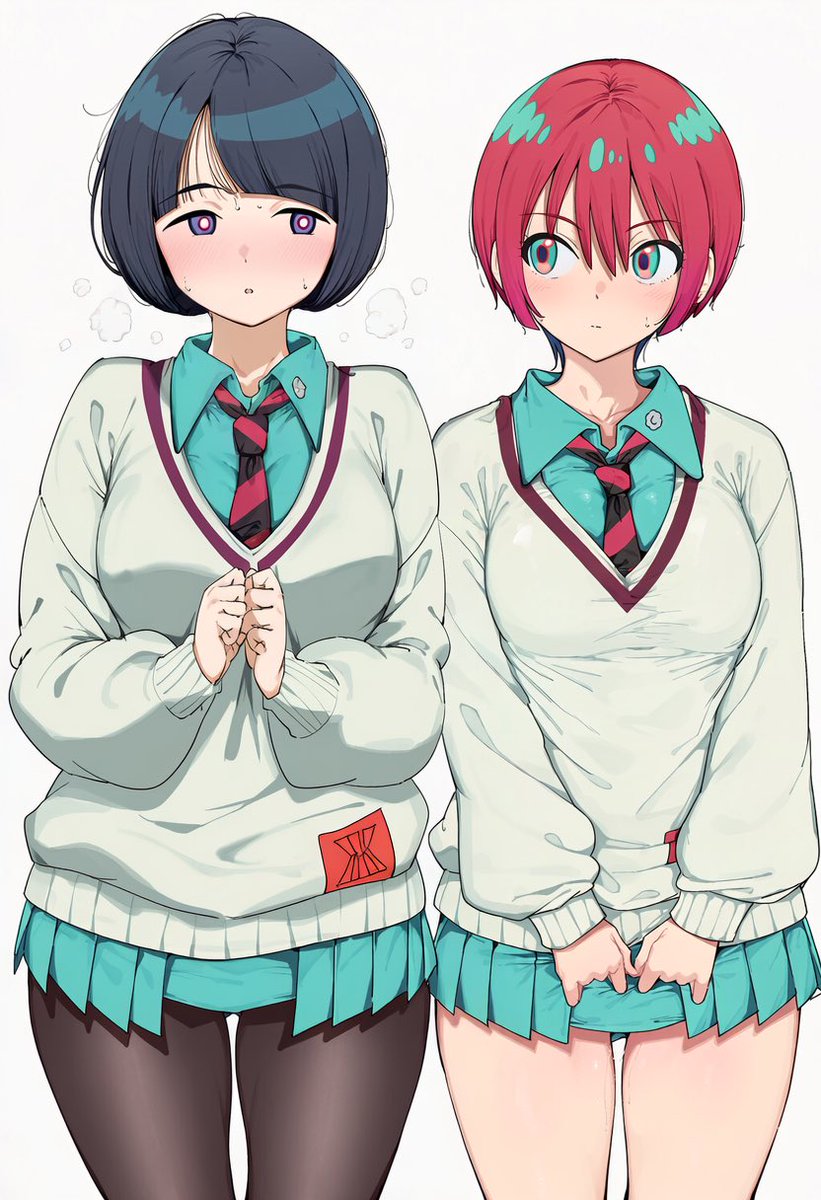 nonooooo428's tweet photo. シイコとマチュ https://t.co/aoorCRaxsy
