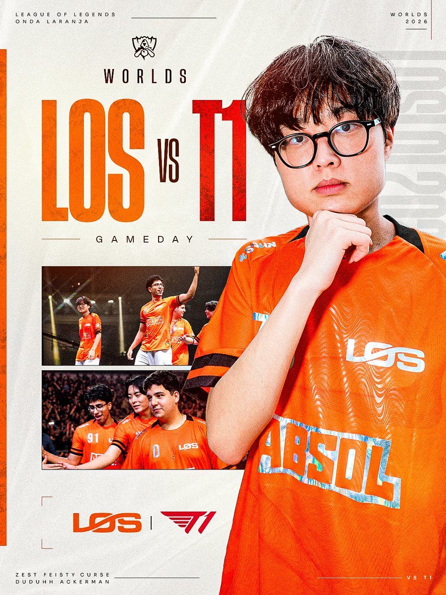 portaldalosgg's tweet photo. QUEM TEM MEDO, PULA FORA! 

Hoje tem LOOOOS no Worlds, vamos juntos 🧡

#goLOS https://t.co/ABRSts5T5v