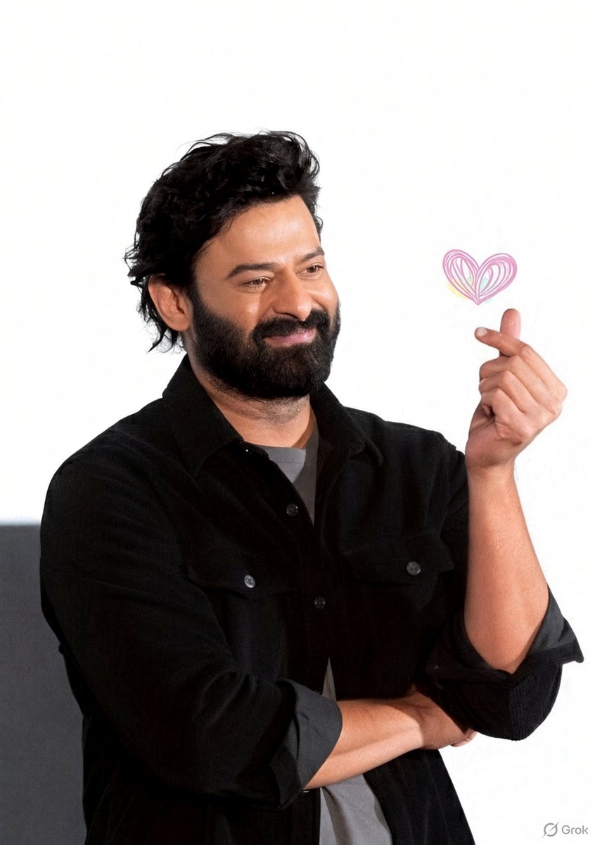 IamSampathNandi's tweet photo. Some call him Rebel Star..
Some call him Baahubali..
Some call him Darling.. 
To us, he's all of them and the T-Rex of Indian Cinema🦖🙌🏼 
Happiest Birthday #Prabhas garu 💐✌🏽🫶🏽✨

#HappyBirthdayPrabhas https://t.co/SRyryvPYDN