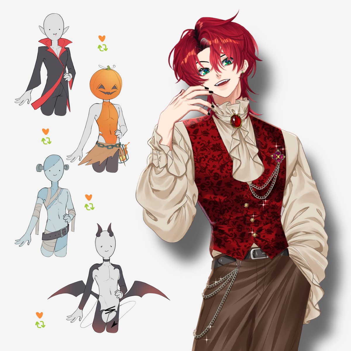fernn_team's tweet photo. I wanna join the challenge toooo !! ⸜(｡˃ ᵕ ˂ )⸝♡

Template by @KomakiArt <3

#challenge #art https://t.co/qCpyI1PQqc